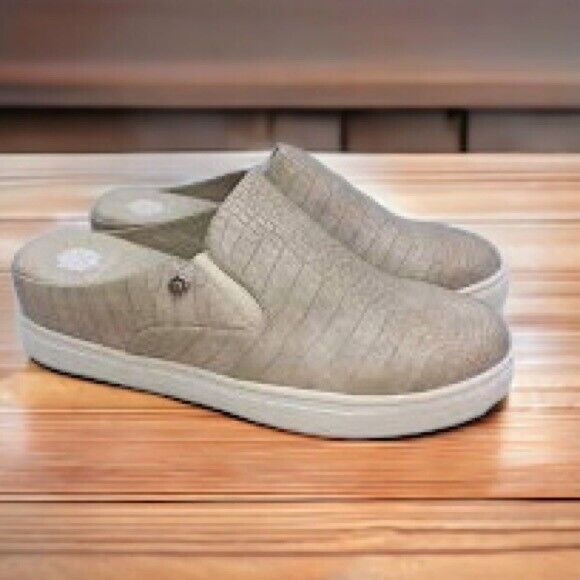 Yellow Box | Meredith Ivory Croc Embossed Mule Sneaker Various Sizes Available - Picture 8 of 10